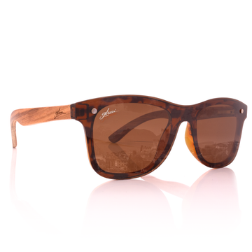 glozzi Miami – Zebrano Havana Miami Holz Sonnenbrille 