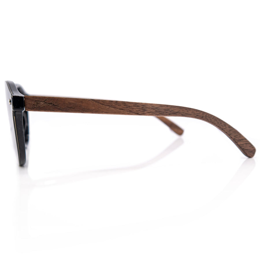 glozzi Daisy – Walnut Daisy Holz Sonnenbrille 