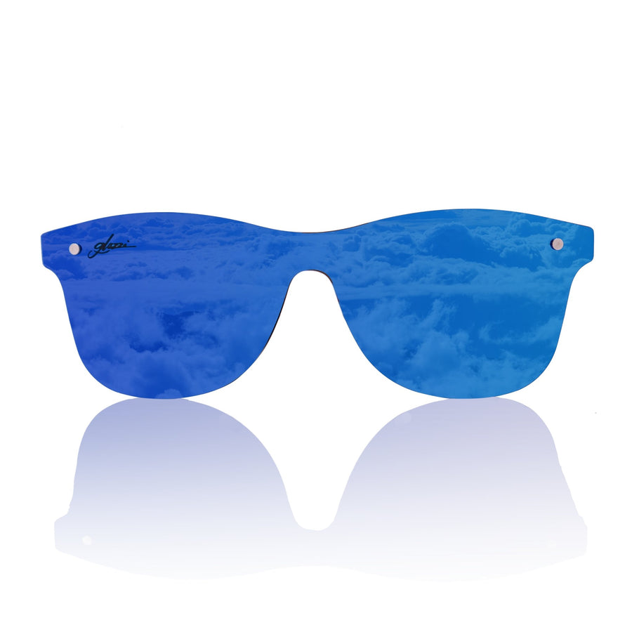 glozzi Miami – Ebony Blue Miami Holz Sonnenbrille 