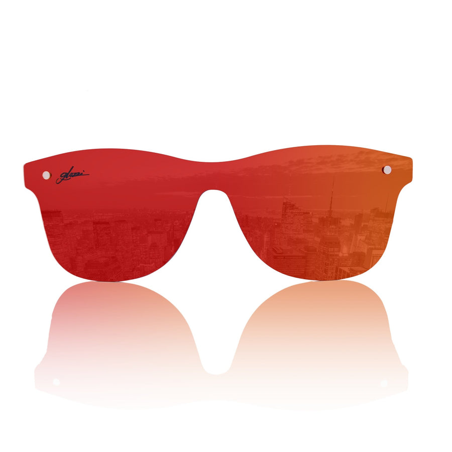 glozzi Miami – Walnut Red Miami Holz Sonnenbrille 