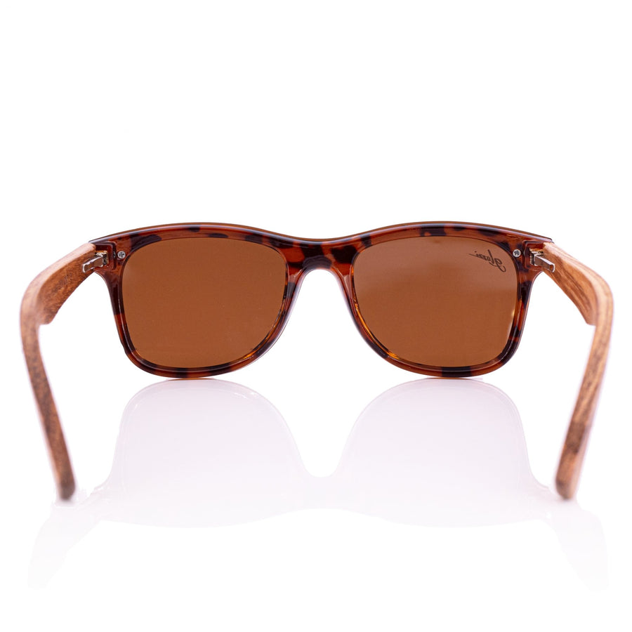 glozzi Miami – Zebrano Havana Miami Holz Sonnenbrille 