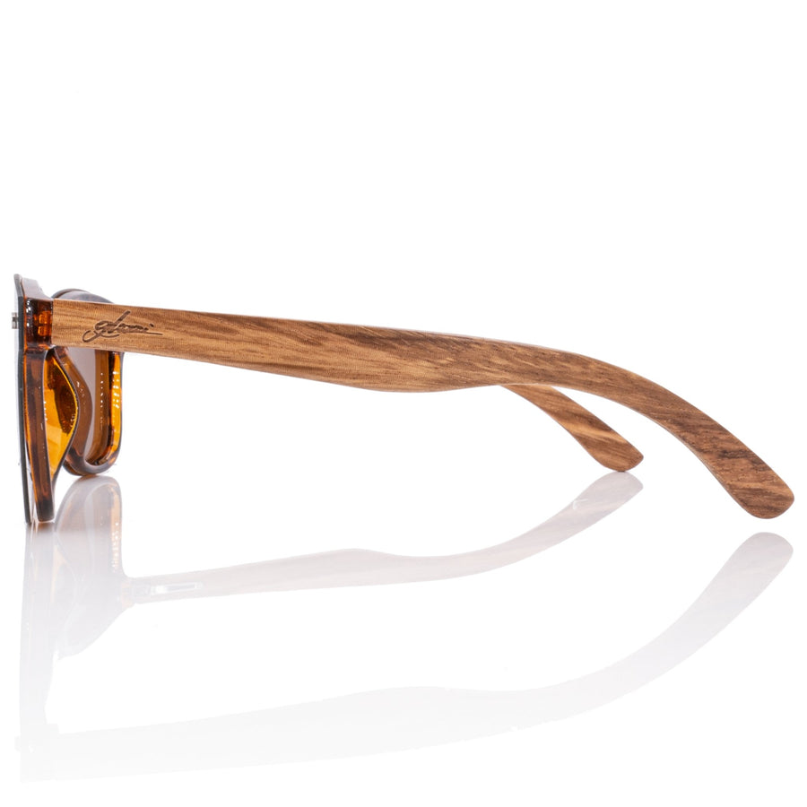 glozzi Miami – Zebrano Havana Miami Holz Sonnenbrille 