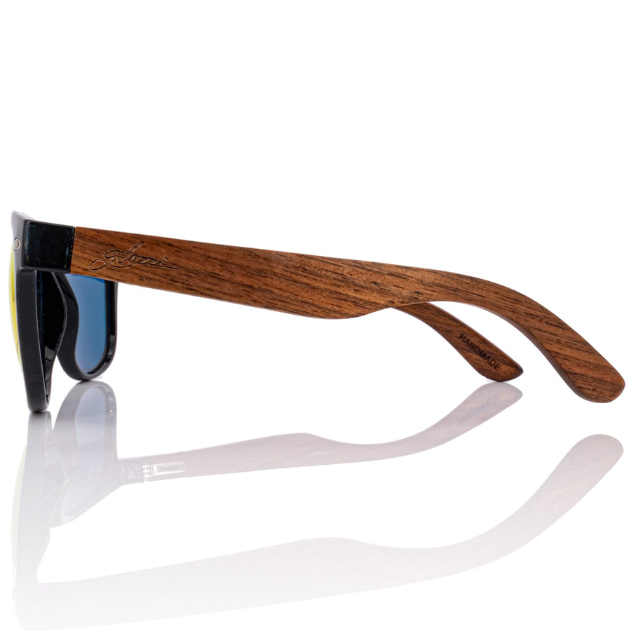 glozzi The Classic – Walnut Red Wayfarer Holz Sonnenbrille 