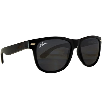 glozzi The Classic - Ebony Wayfarer Holz Sonnenbrille 